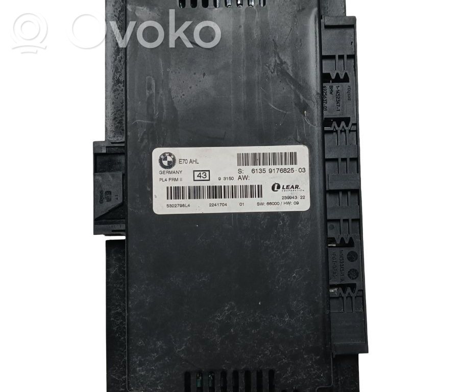 BMW X6 E71 Module confort 