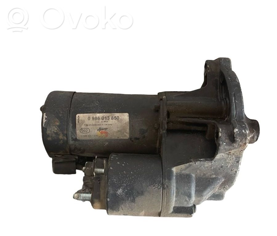 Starter motor   0986013850