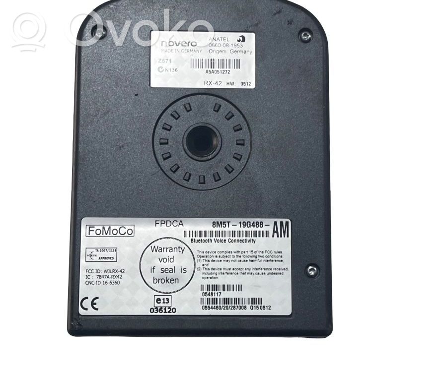 Unidad de control/módulo de bluetooth   8M5T19G488