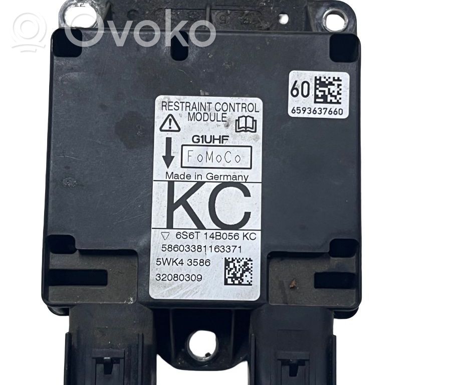 Airbag control unit/module   6S6T14B056