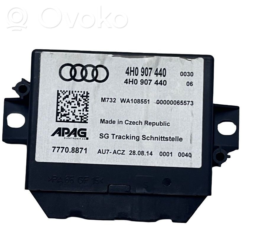 Steuergerät GPS Navigation   4H0907440