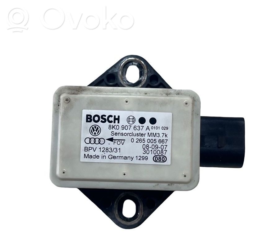 ESP Drehratensensor Querbeschleunigungssensor   8K0907637A