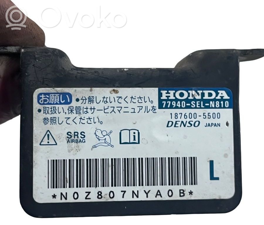 Honda Jazz Airbagsensor Crashsensor Drucksensor 