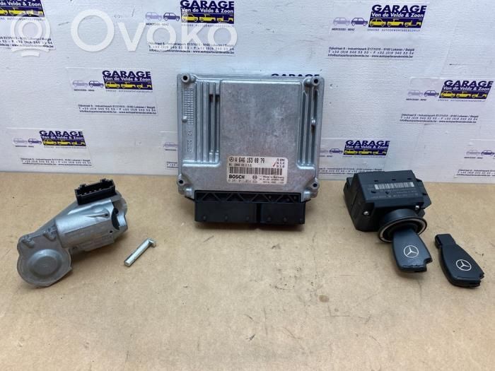 Mercedes-Benz E W211 Engine ECU kit and lock set 