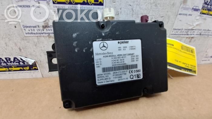Mercedes-Benz ML W166 Sterownik / Moduł sterujący telefonem 