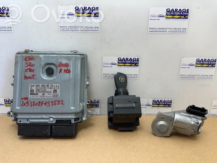 Mercedes-Benz CLK A209 C209 Engine ECU kit and lock set 