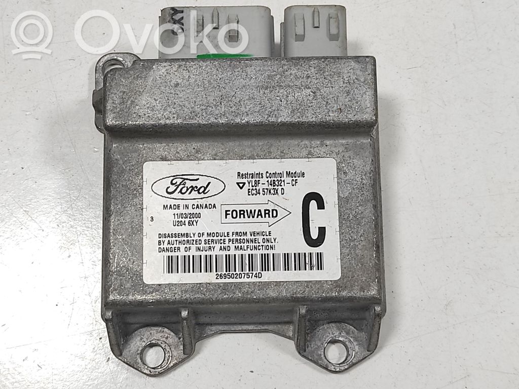 Mazda Tribute Airbag control unit/module 