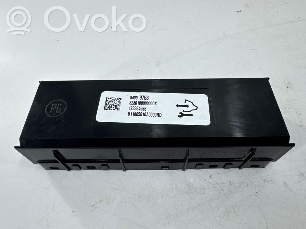 Autres unités de commande / modules   84009753,123364965,811605010A000