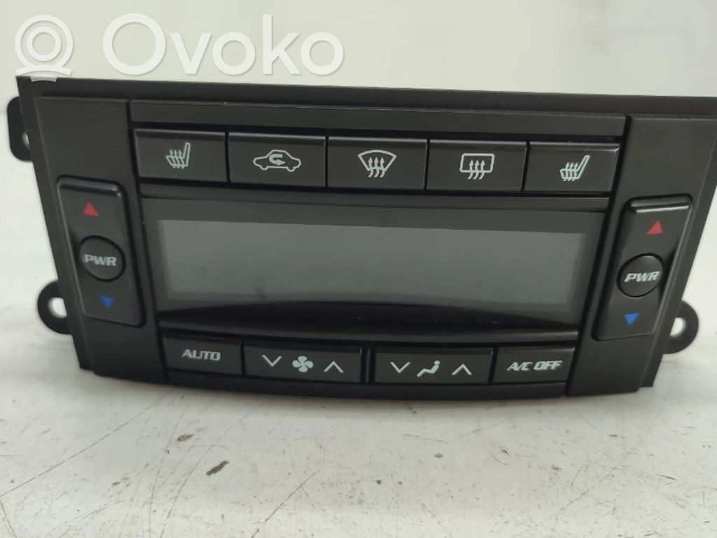 Cadillac CTS Climate control/heater control trim 