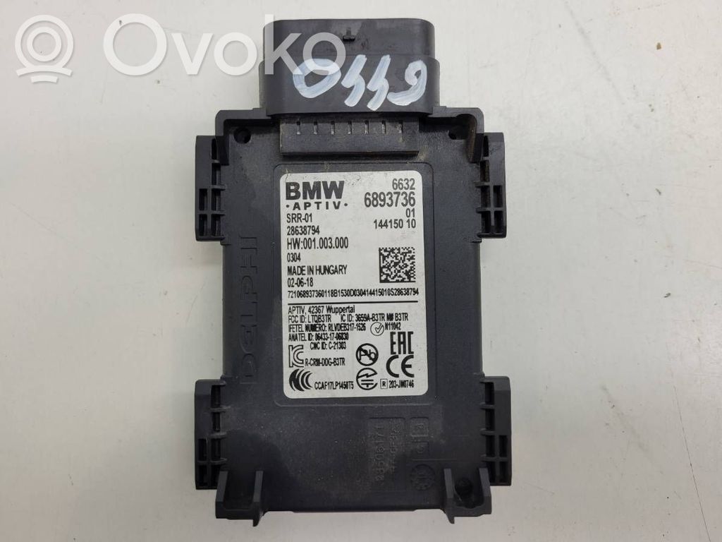 BMW 6 G32 Gran Turismo Distronic sensor radar 