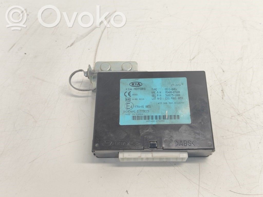 KIA Picanto Other control units/modules 