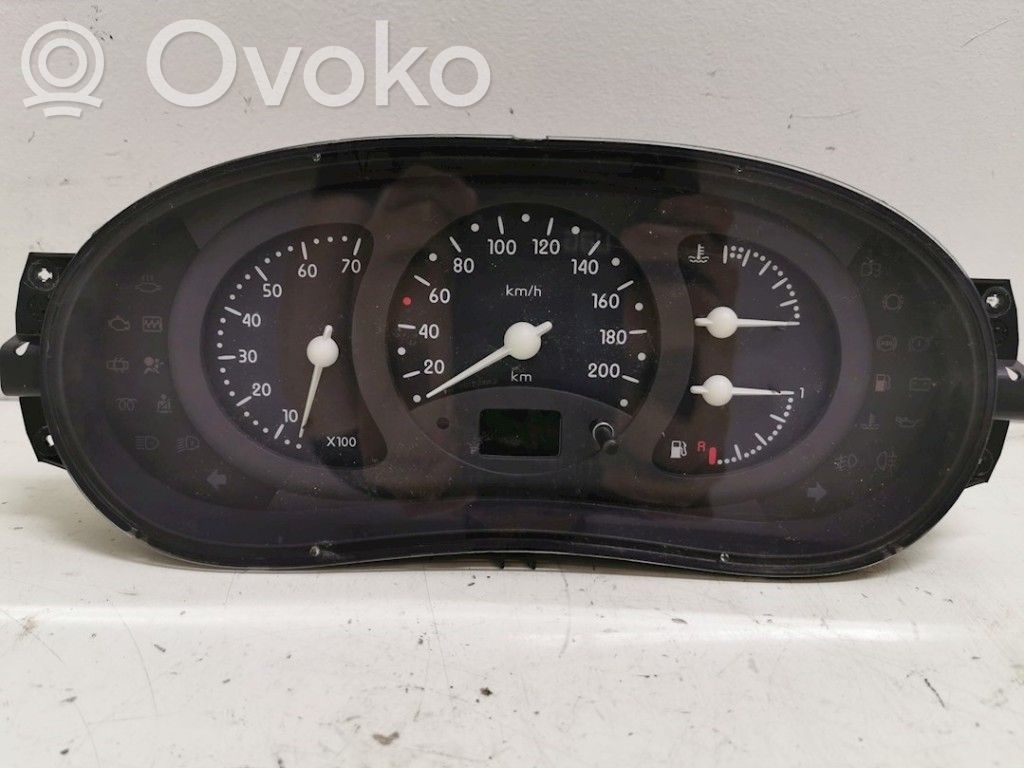 Renault Clio II Speedometer (instrument cluster) 