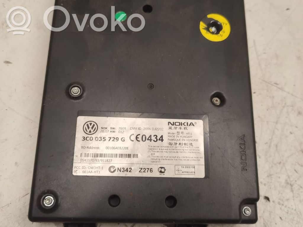 Volkswagen Touareg I Unité de commande, module téléphone 