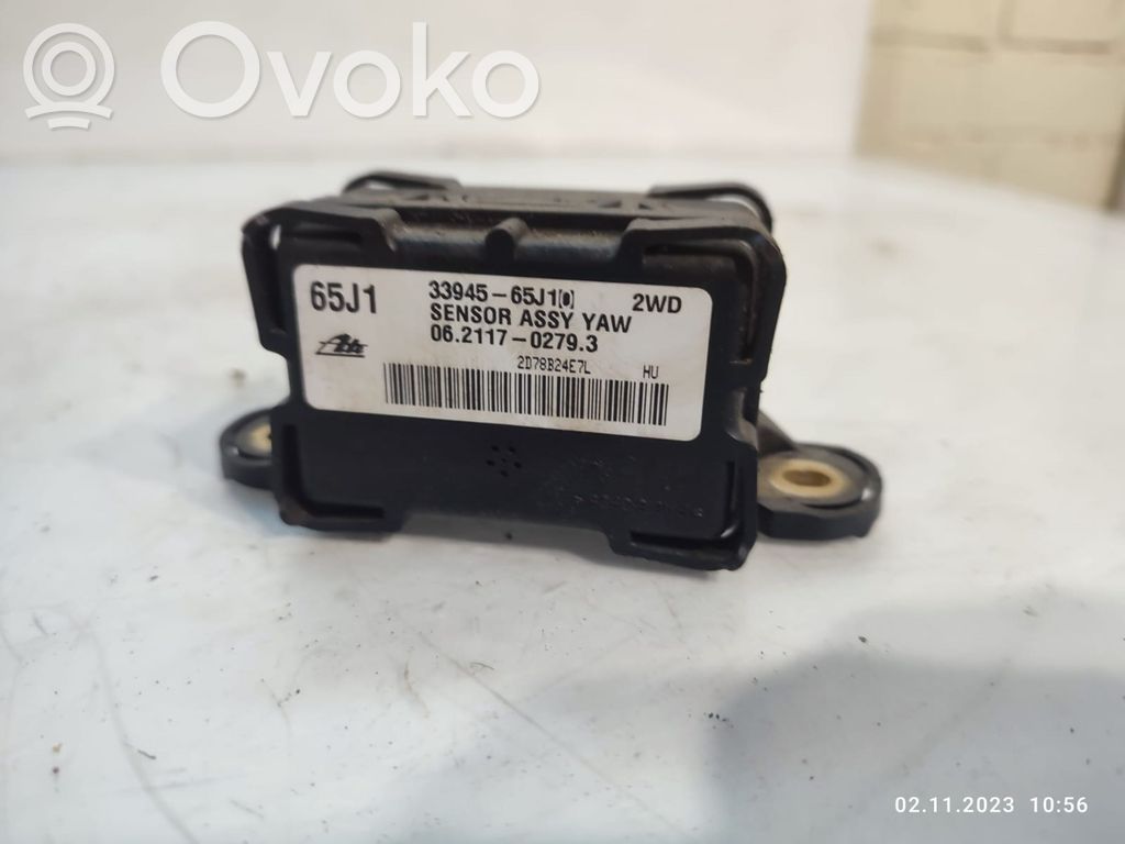 Suzuki Grand Vitara II Sensor ESP de aceleración de frecuencia del intermitente 