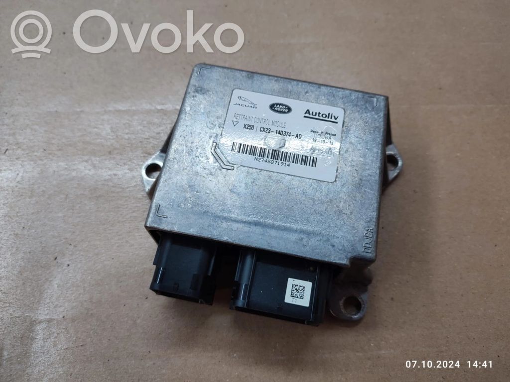 Jaguar XF X250 Unitate/modul de comandă airbaguri 