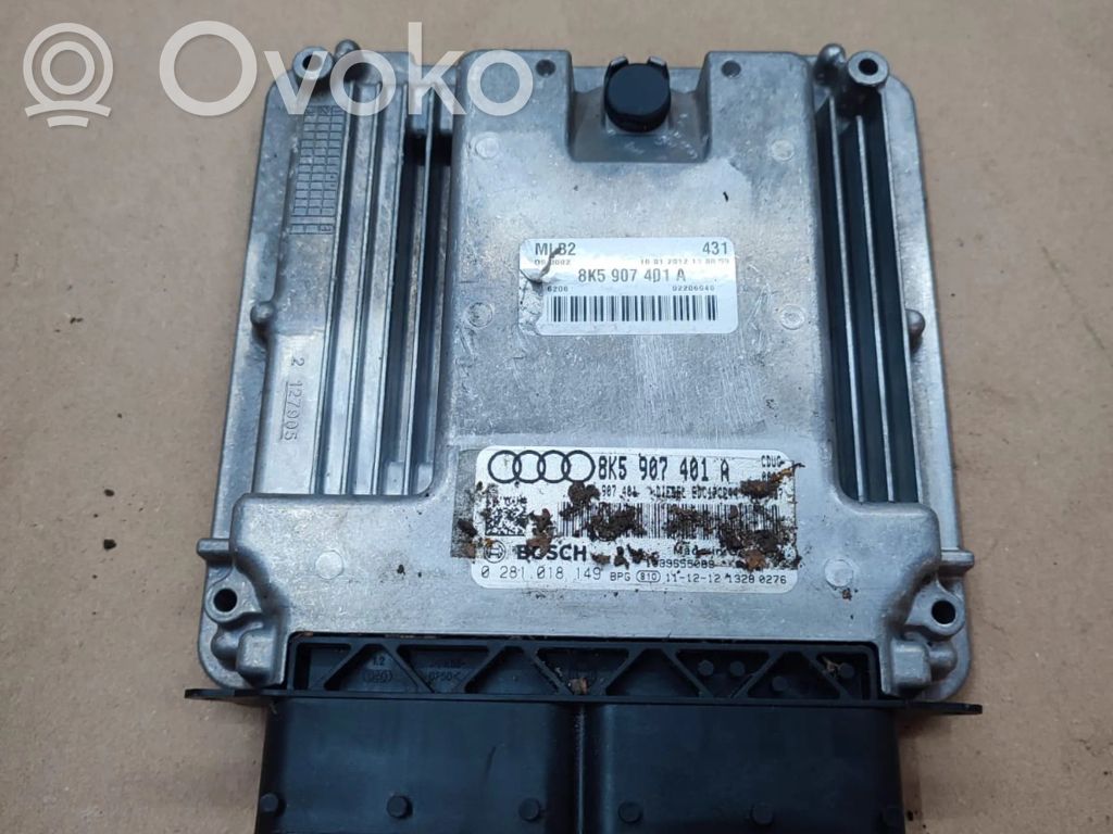 Audi A5 Sportback 8TA Engine control unit/module 