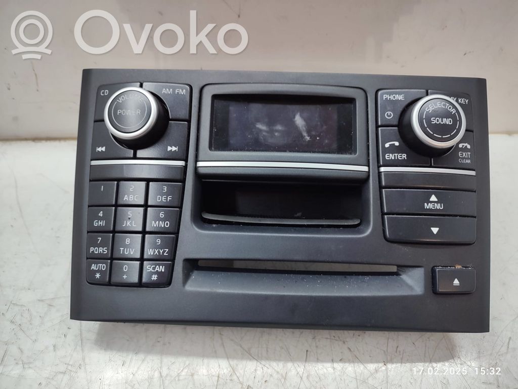 Volvo XC90 Unidad delantera de radio/CD/DVD/GPS 