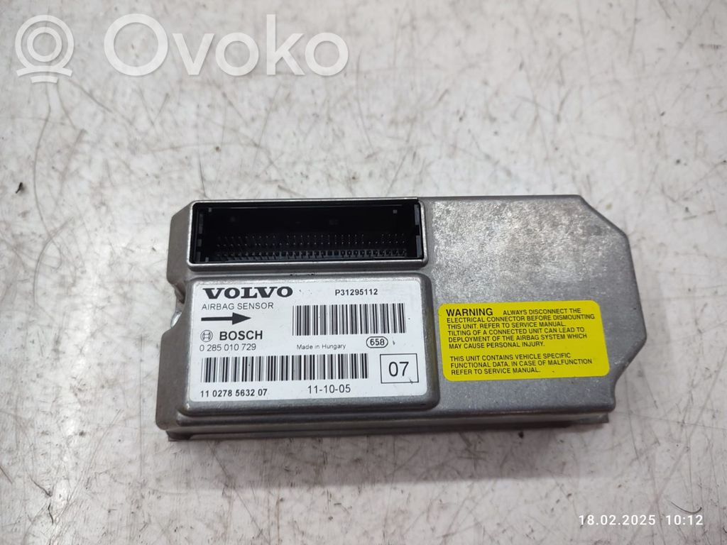 Volvo XC90 Airbag control unit/module 