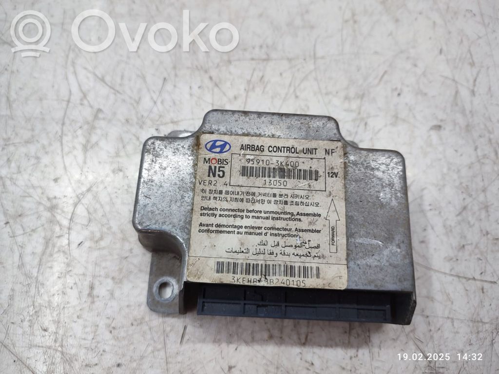 Hyundai Sonata Airbag control unit/module 