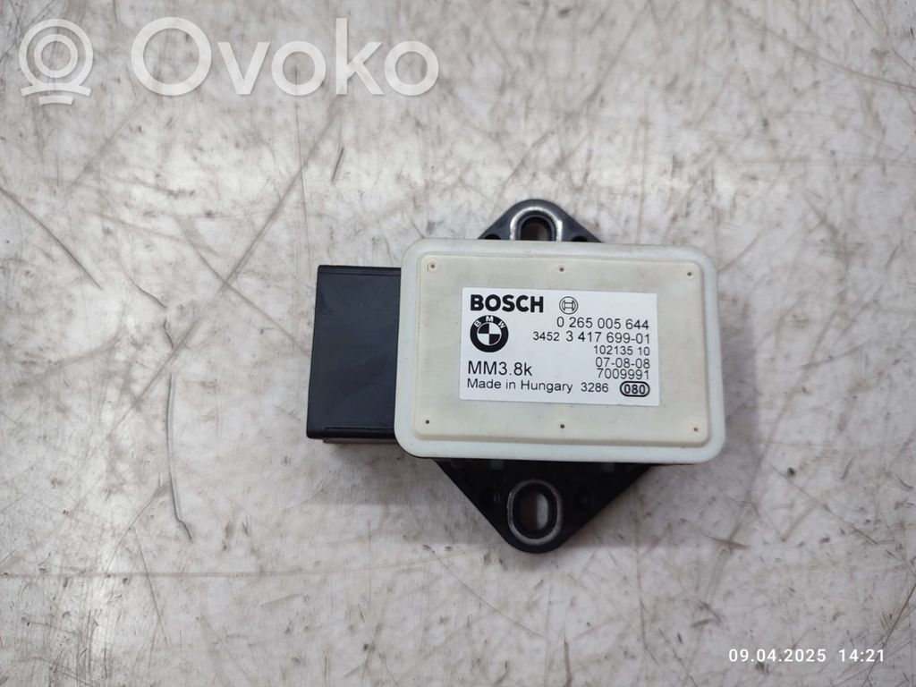 BMW X3 E83 ESP acceleration yaw rate sensor 