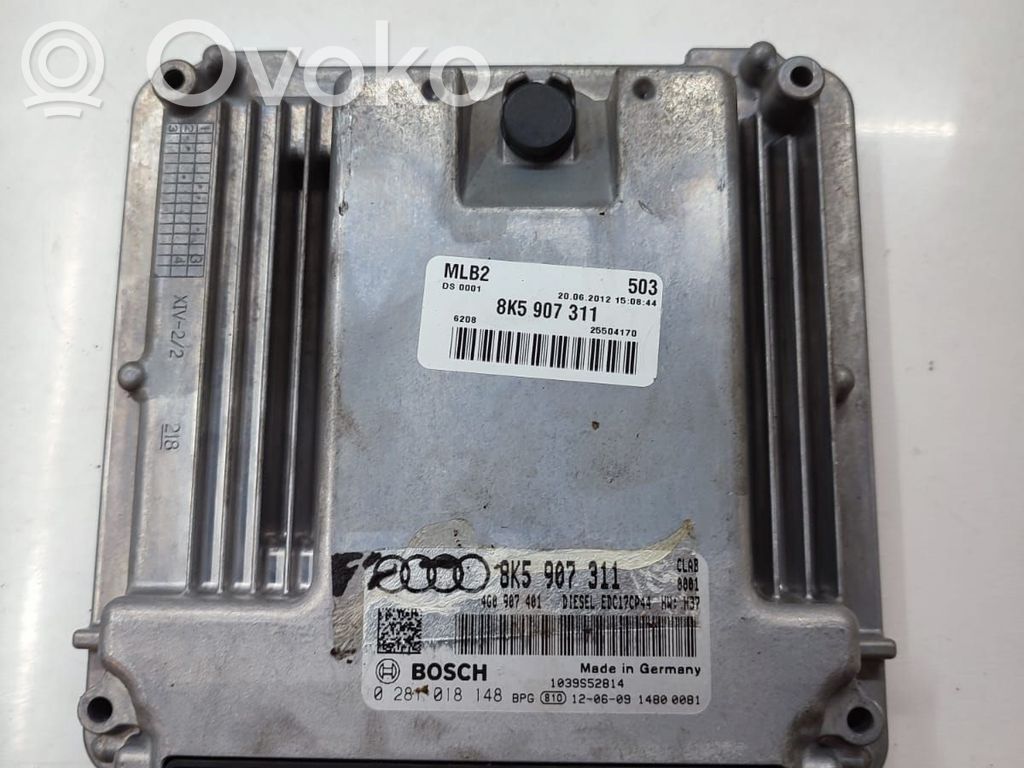Audi A5 Sportback 8TA Engine control unit/module 