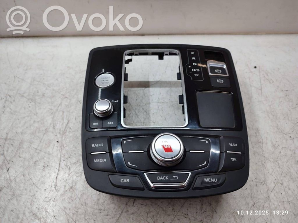 Audi A6 S6 C7 4G Konsola środkowa / Panel sterowania 
