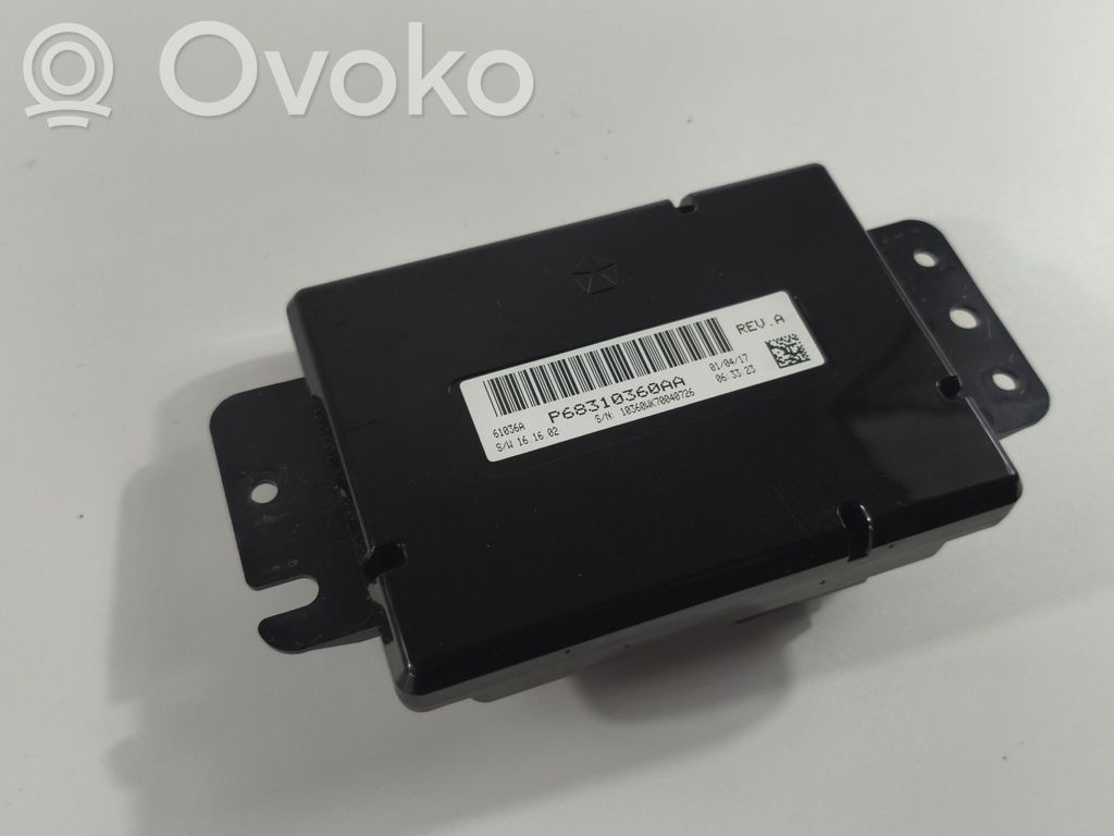 Jeep Grand Cherokee Unité de commande, module PDC aide au stationnement 