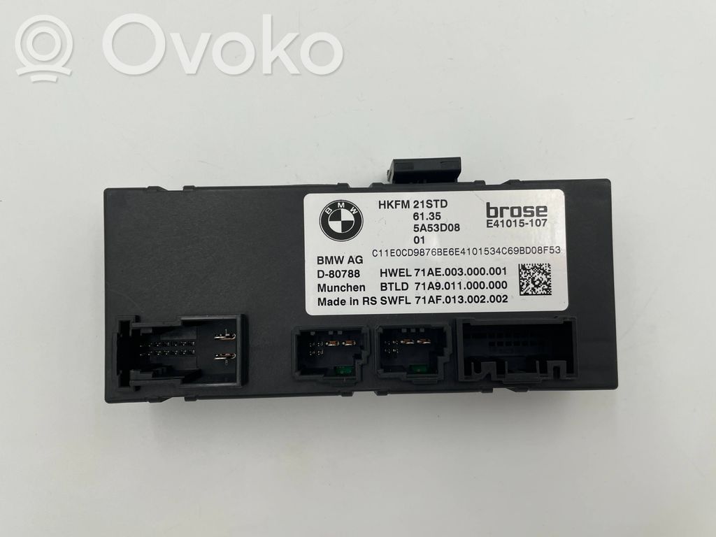 Tailgate/trunk control unit/module   5A53D08,71AE003000001,E41015107,71A9011000000,71AF013002002