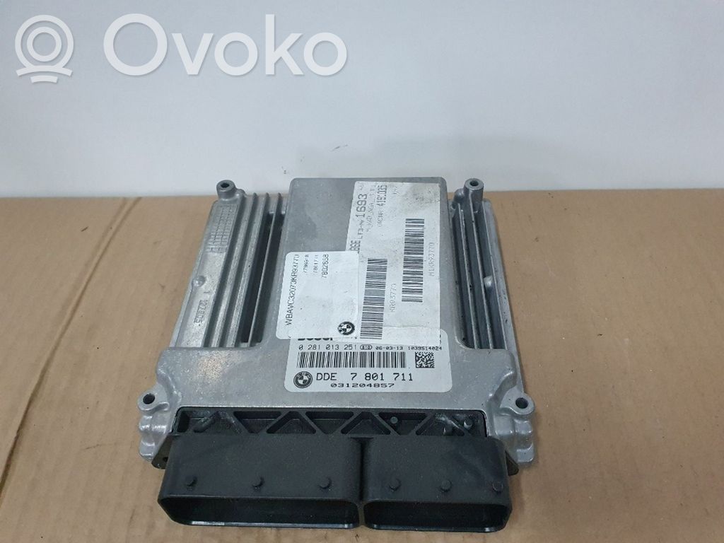 BMW 3 E90 E91 Motorsteuergerät ECU 