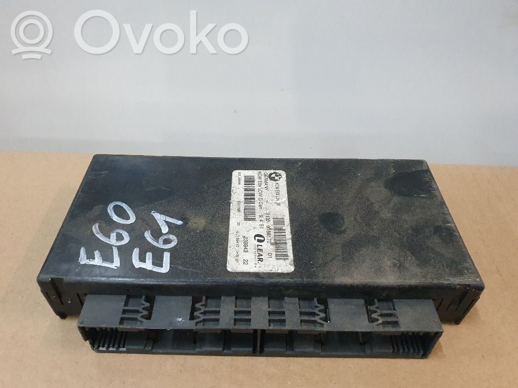 BMW 5 E60 E61 Autres unités de commande / modules 