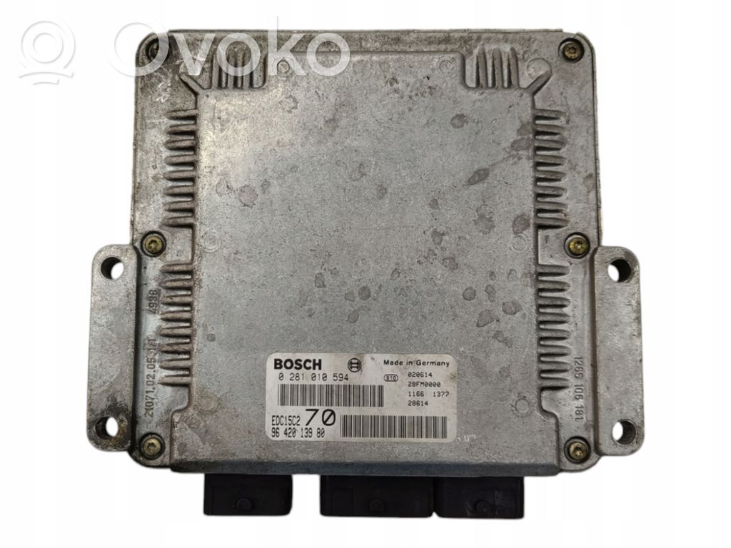 Peugeot 206 Engine control unit/module 