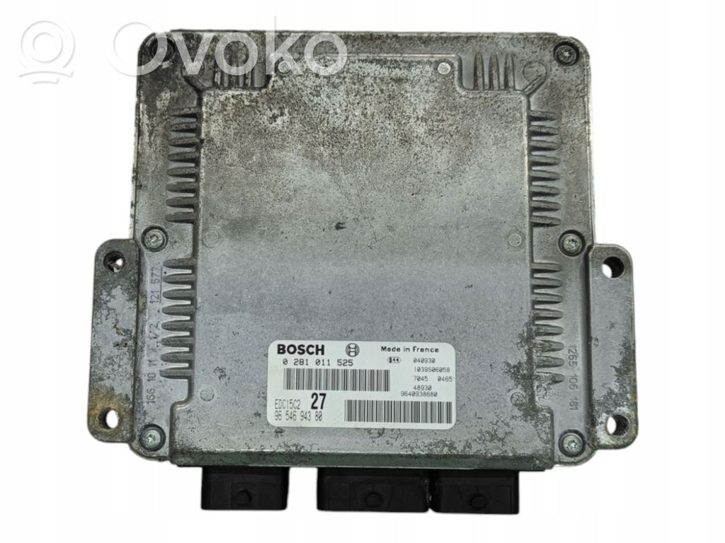 Peugeot 206 Engine control unit/module 