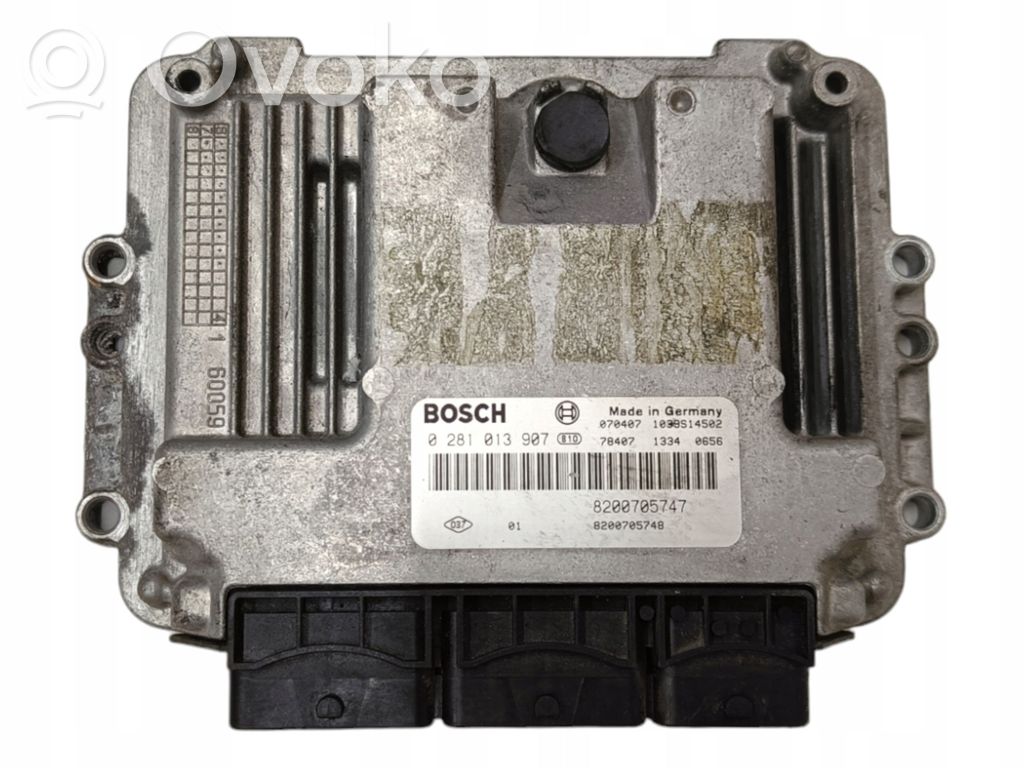 Peugeot 206+ Engine control unit/module 