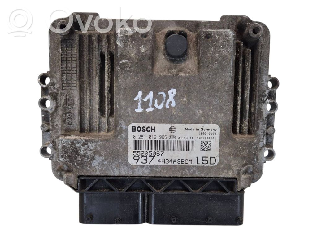 Engine control unit/module ECU   55205067,0281012966