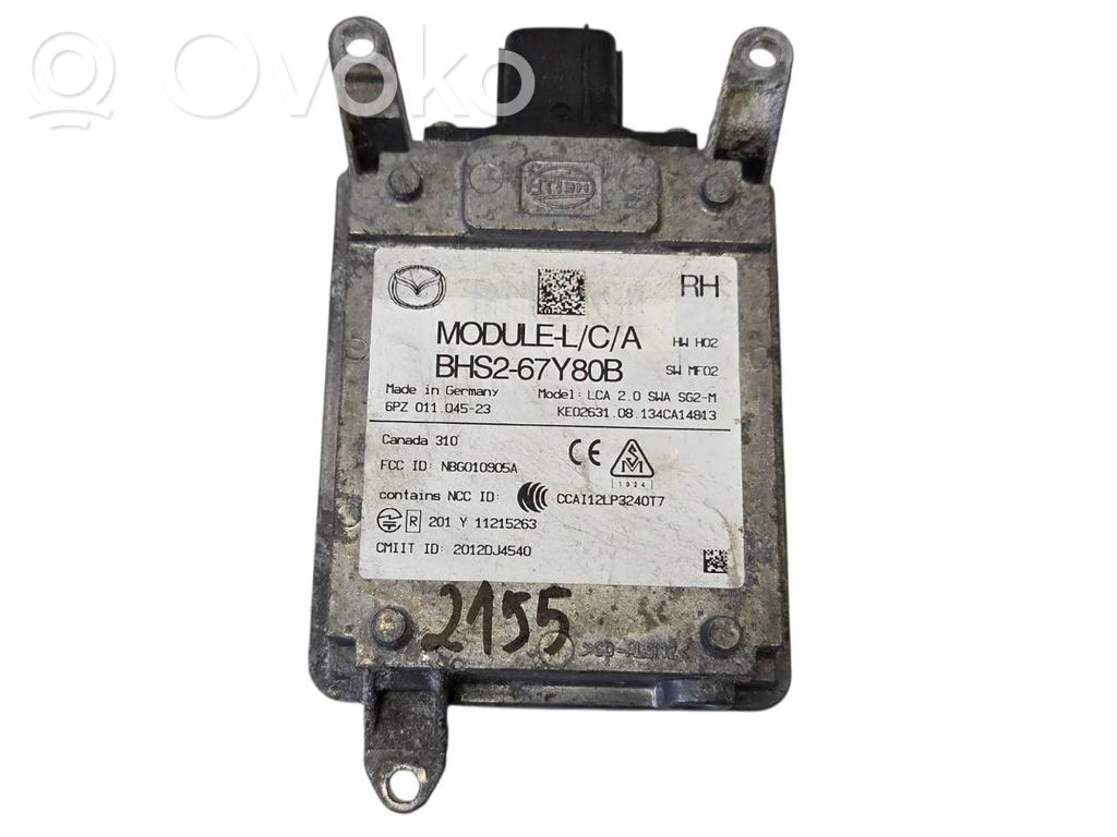 Mazda 3 II Aklos zonos modulis 