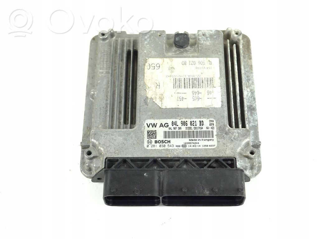 Engine control unit/module ECU   04L906021BD