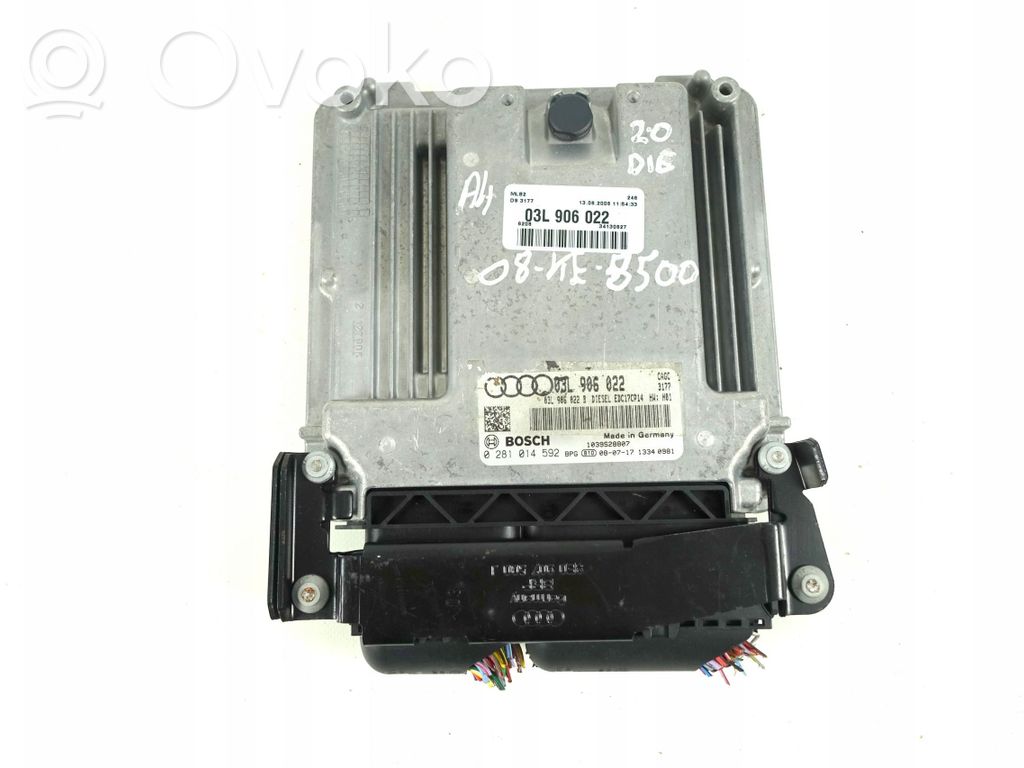 Audi A4 Allroad B8 Engine control unit/module ECU 