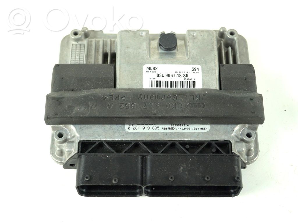 Audi A4 S4 B8 8K Engine control unit/module ECU 