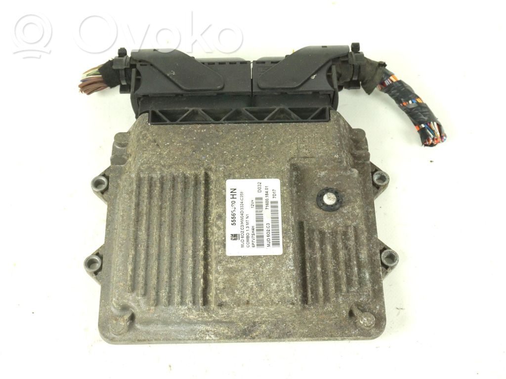 Opel Combo C Komputer / Sterownik ECU silnika 