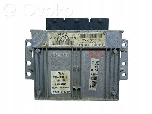 Peugeot 406 Engine control unit/module 
