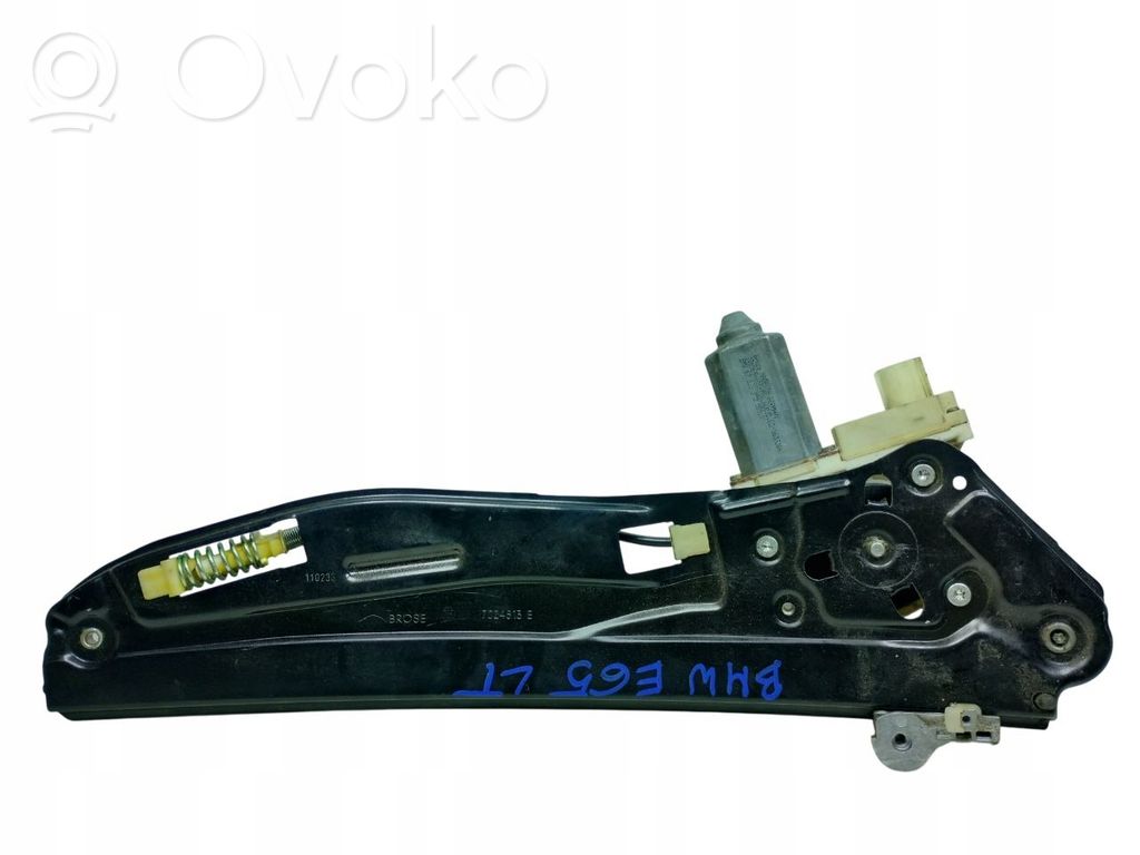 BMW 7 E65 E66 Regulador de puerta trasera con motor 