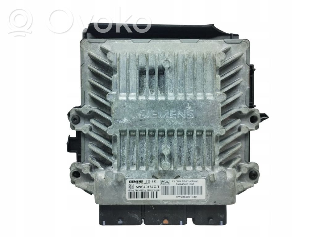 Peugeot 407 Engine control unit/module 