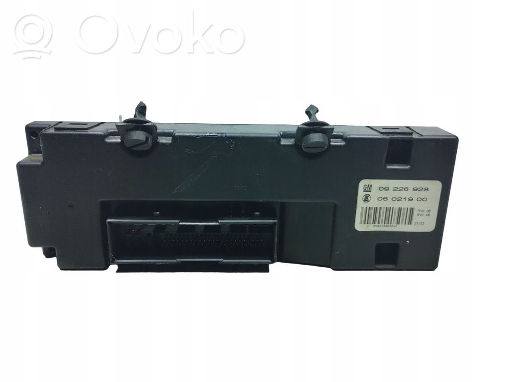 Module de commande de siège   09226928,09226928