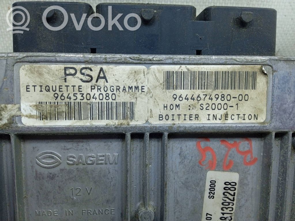 Peugeot 406 Engine control unit/module 