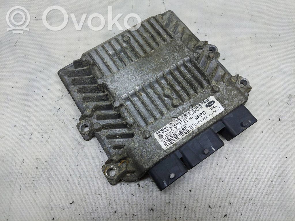 Engine control unit/module   5WS40078G,3S6112A650JD,9PPD