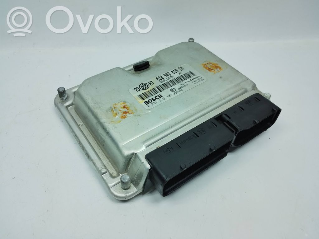 Engine control unit/module   038906019EN,0281010705