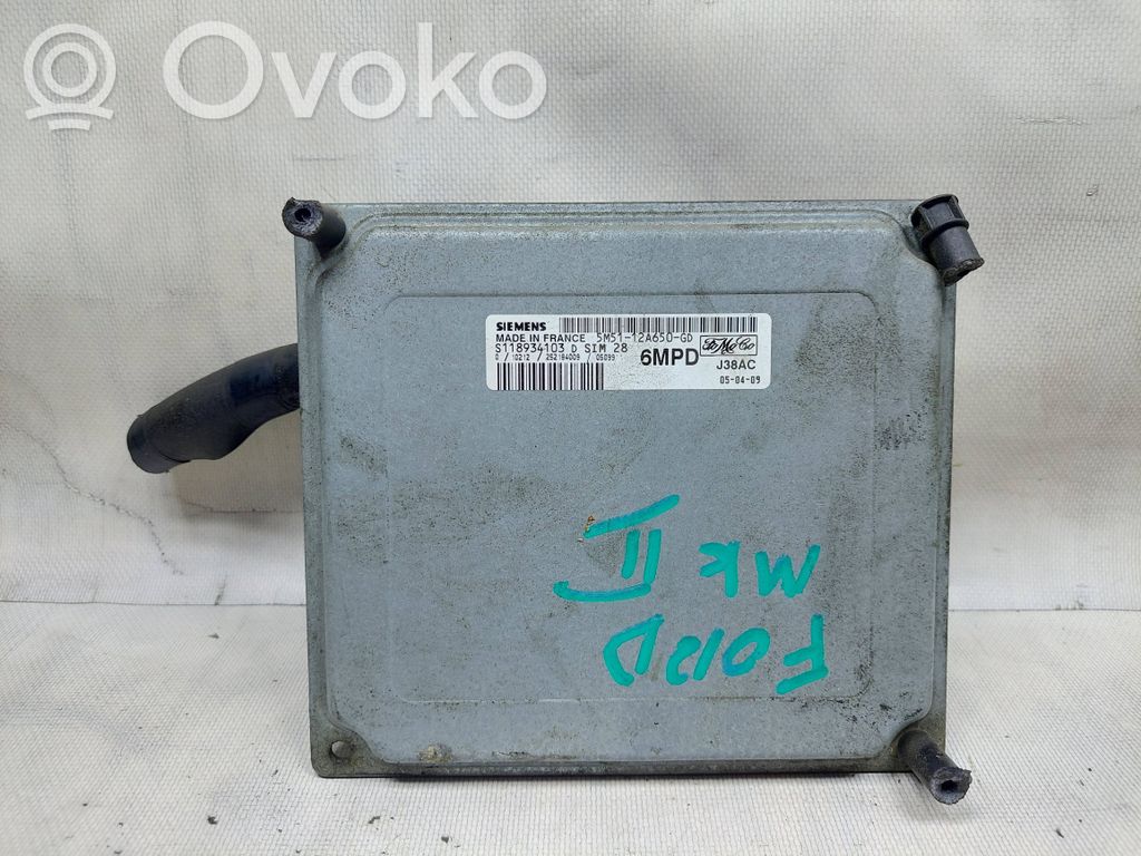 Unidad de control/módulo del motor   S118934103D