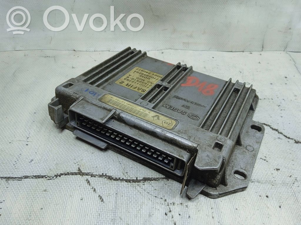 Renault Clio II Engine control unit/module 