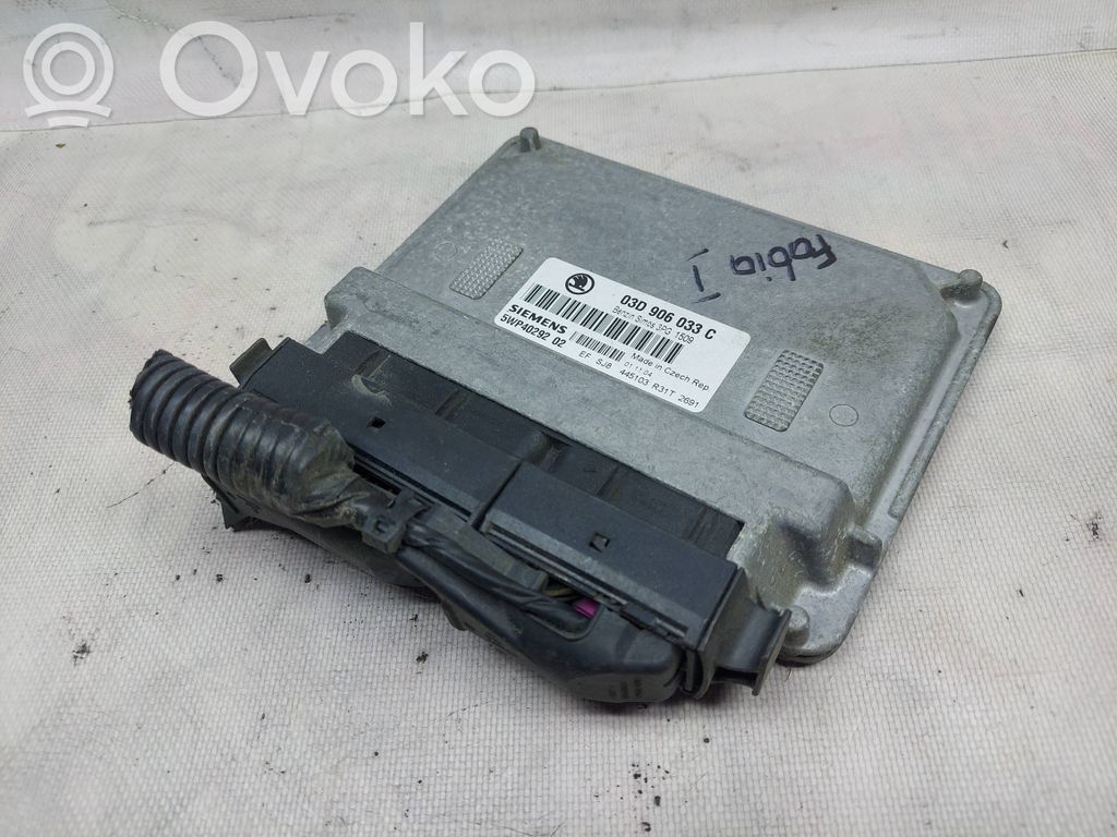 Engine control unit/module   03D906033C,5WP4029202
