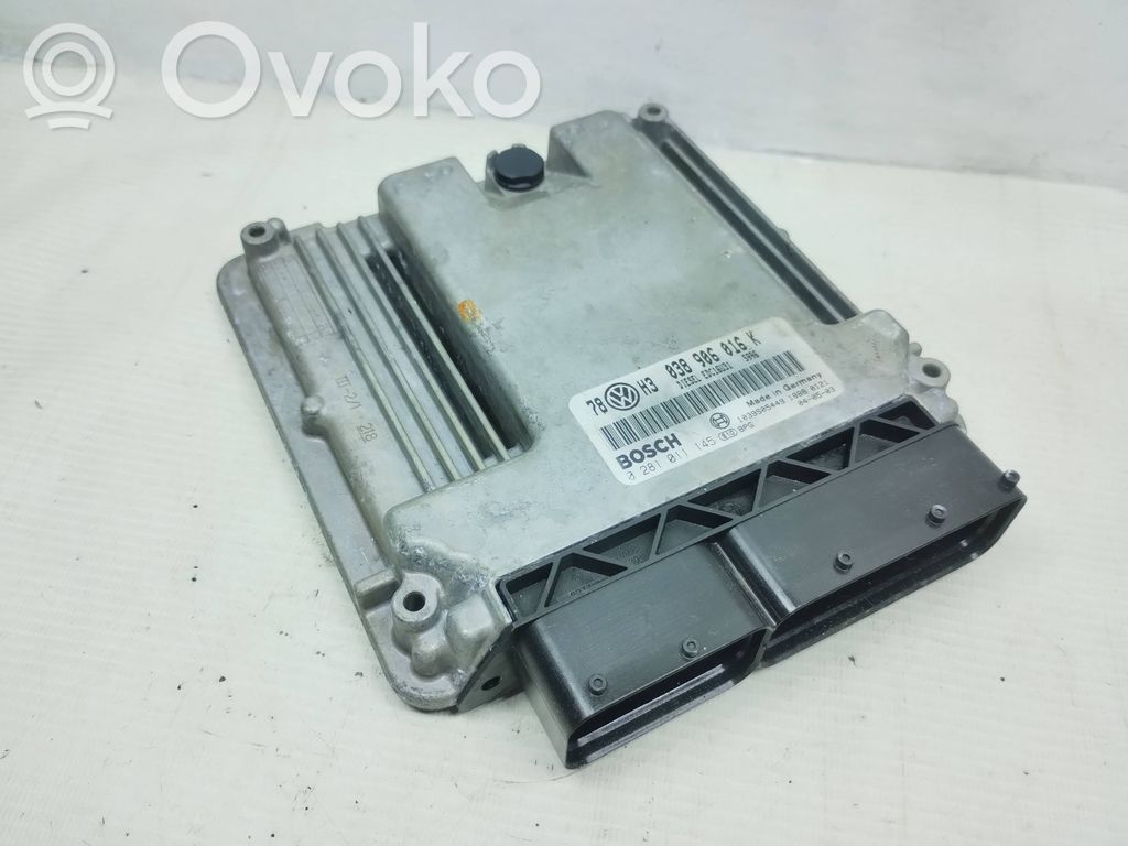 Engine control unit/module   038906016K,0281011145